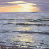 Sennen Beach Sunset, Cornwall