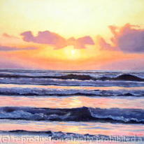 Evening Wave Study, Whitesand Bay