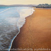 Sunset, Sandbanks Beach