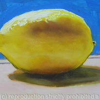 Lemon Over Blue