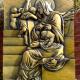 Madonna of the stairs… | | 100 x 75cm | Solid Wood and acylics Madonna of the stairs…