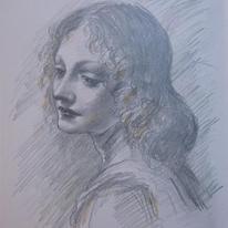 Angel after Da Vinci