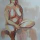 Sitting Nude