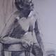 Sitting nude study