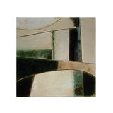 green abstract 1 - stonware