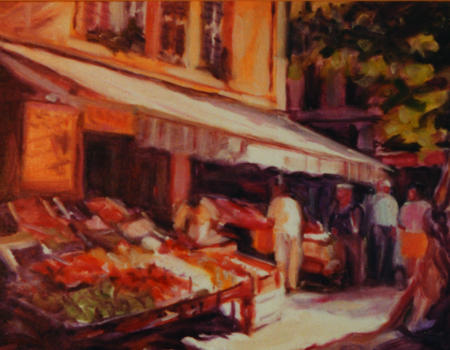 market day in provence