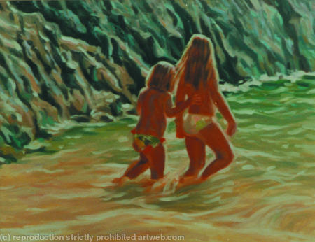 sisters in corfu