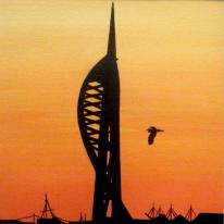 Spinnaker sunset