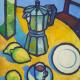 coffee pot lemons