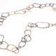 necklace | | | silver, 9ct gold necklace