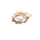 ring set | | | silver, 9ct gold ring set