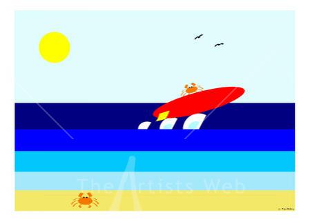 Surfing Crab