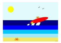Surfing Crab