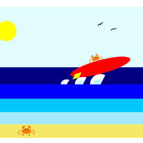 Surfing Crab