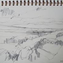 drawing, North Bragar, weather