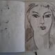 Portrait in ink and…