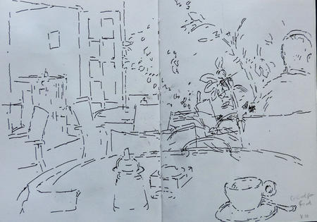 Cafe garden