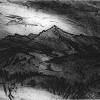 Goatfell storm