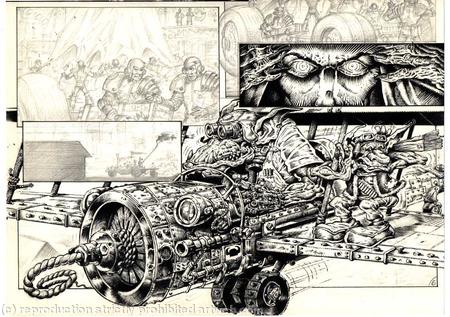 Comic book page