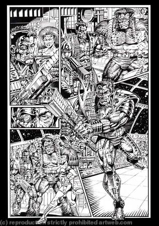 Comic Book Page