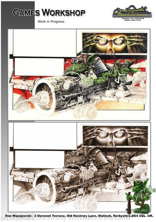 Ork comic pages
