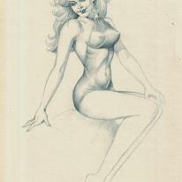 Pin-up Sketch