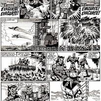 Battlehawks comic book page