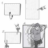 Magic Trick Instruction Diagram