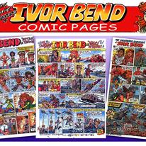 Ivor Bend monthly comic page
