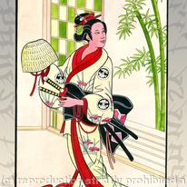 Japanese style Illustration
