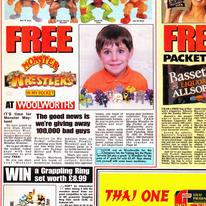 Sunday Mirror Monster Wrestlers Giveaway