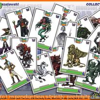 Monster Collector Cards Art