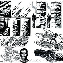 Tattoo comic page