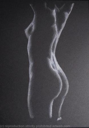 FEMALE NUDE 21 B/W