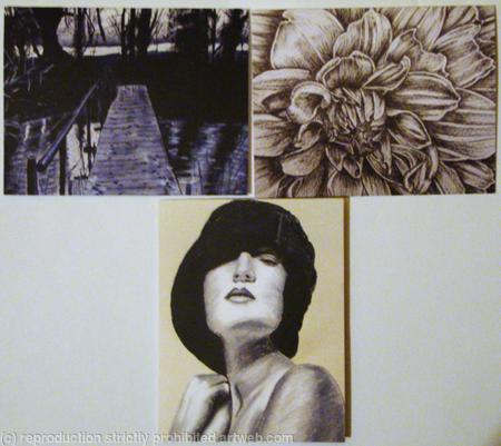 Black & White Greetings Cards