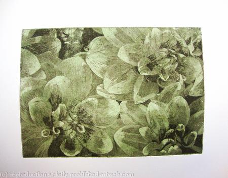 Dahlia 2 lt green