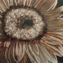 Print of Gerbera Daisy - Chocolate