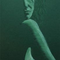 FEMALE NUDE 9 DK GREEN
