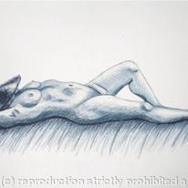 Female Nude Siesta Blues