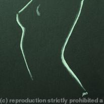 Nude 24 Silver on Black