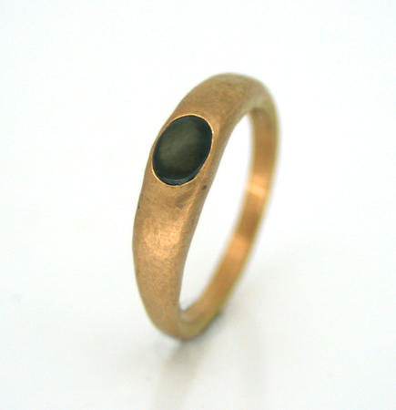 Mens signet ring