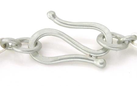 all necklaces are finished with a handmade clasp