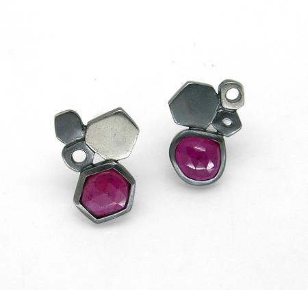 Ruby studs