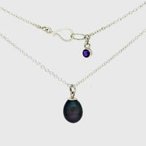 Birth stone necklace