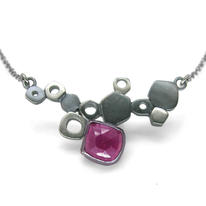 Ruby Lamella Pendant