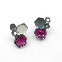 Ruby studs