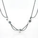 three drop necklace