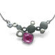 Ruby Lamella Pendant