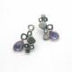 Moonstone cluster drops