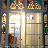 Barnes stained glass